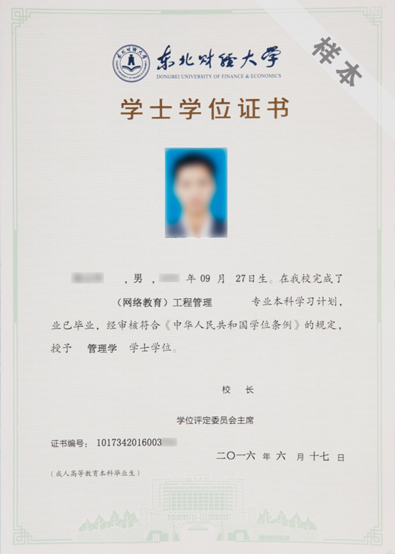 東財網(wǎng)絡教育本科證書 