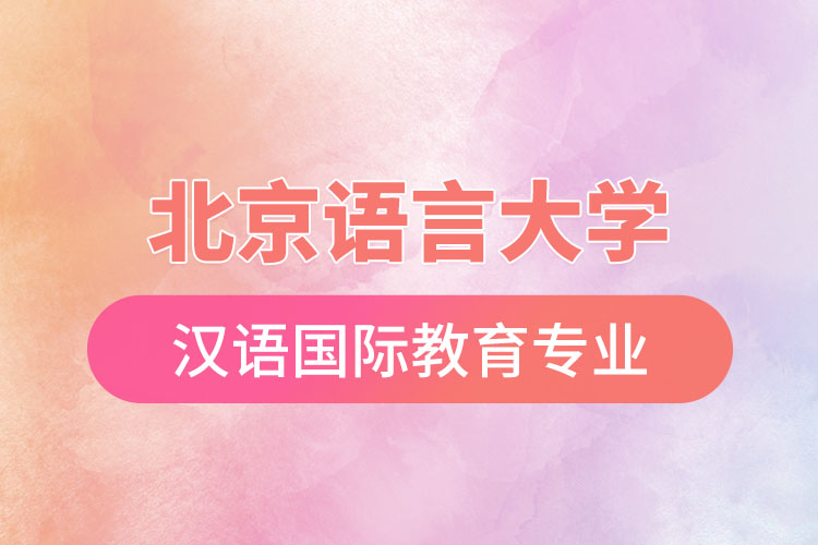 北京語言大學(xué)漢語國(guó)際教育專業(yè)怎么樣？