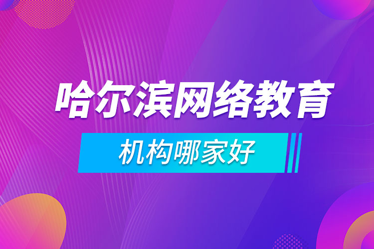 哈爾濱網(wǎng)絡(luò)教育機(jī)構(gòu)哪家好