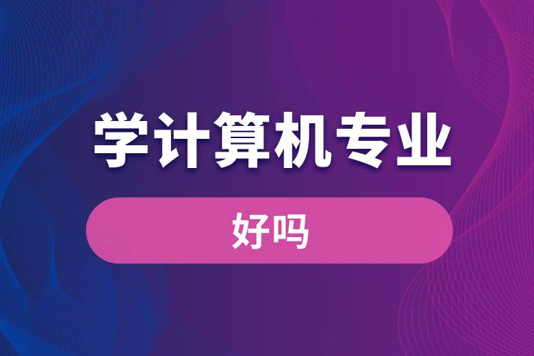 大專(zhuān)學(xué)計(jì)算機(jī)專(zhuān)業(yè)好嗎