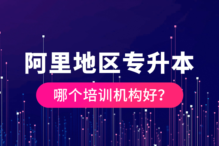 阿里地區(qū)專升本哪個培訓(xùn)機構(gòu)好？
